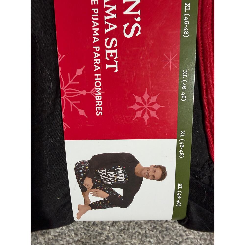 NWT mens xl Christmas pajamas